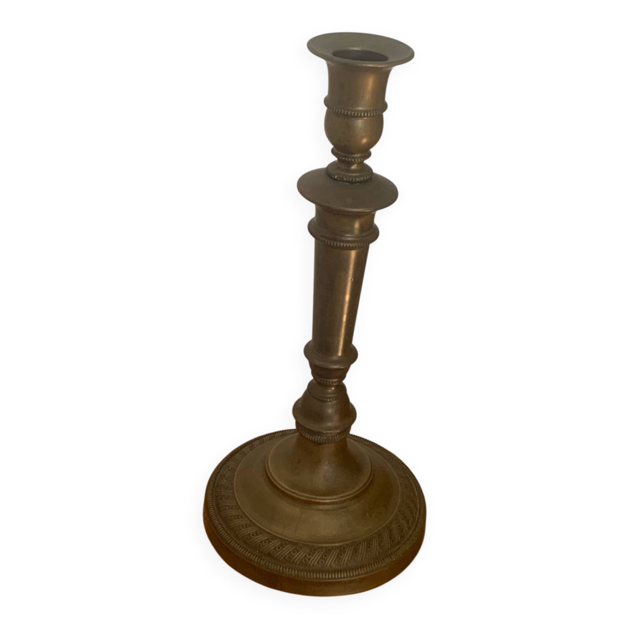 Brass candlestick
