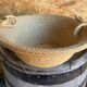 Old Basket with Vintage Rope Handles
