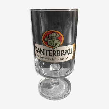 Verre à pied bière Kanterbrau 25cl