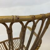 Rattan chair by Rohe Noordwolde, 1960