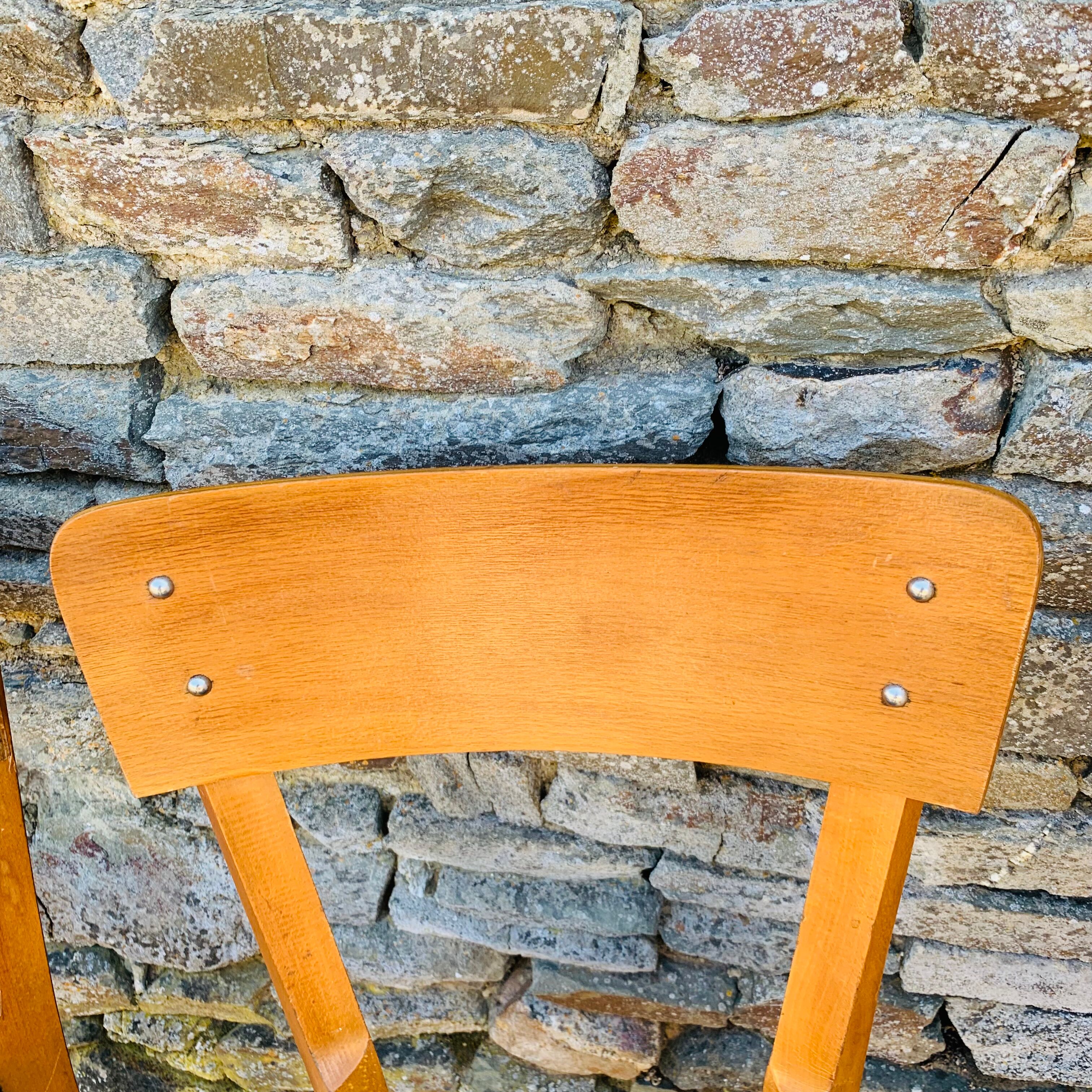 Set of 4 bistro chairs