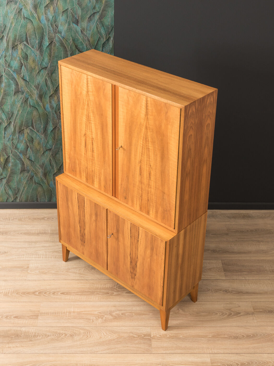 Armoire en noyer de WK Möbel des années 1950
