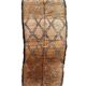 Tapis Berbère beige  Marmoucha - 424 x 170 cm