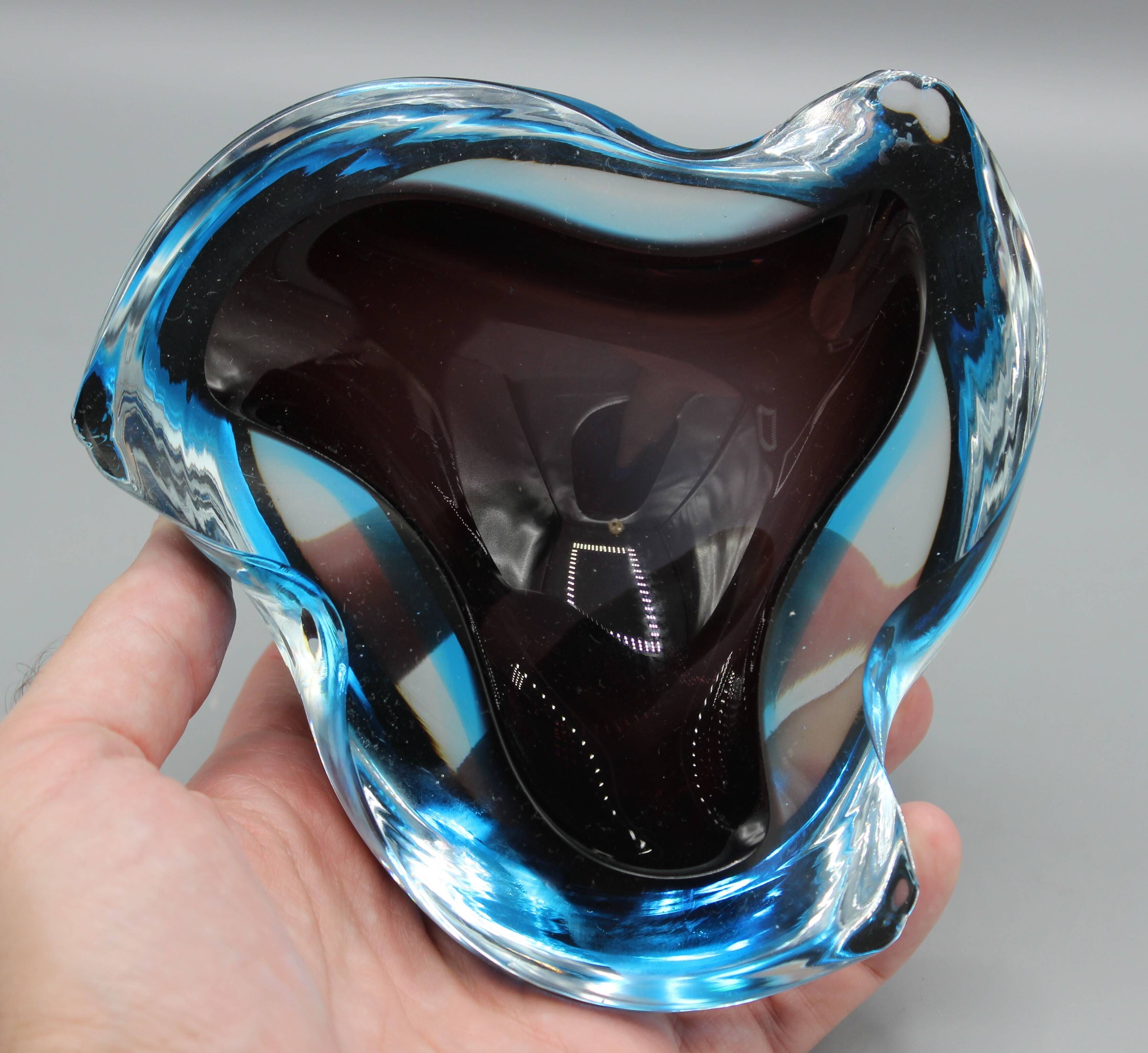 Vintage ashtray design murano sommerso