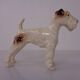 Porcelain Figurine of Fox Terrier, Denmark, 1950s