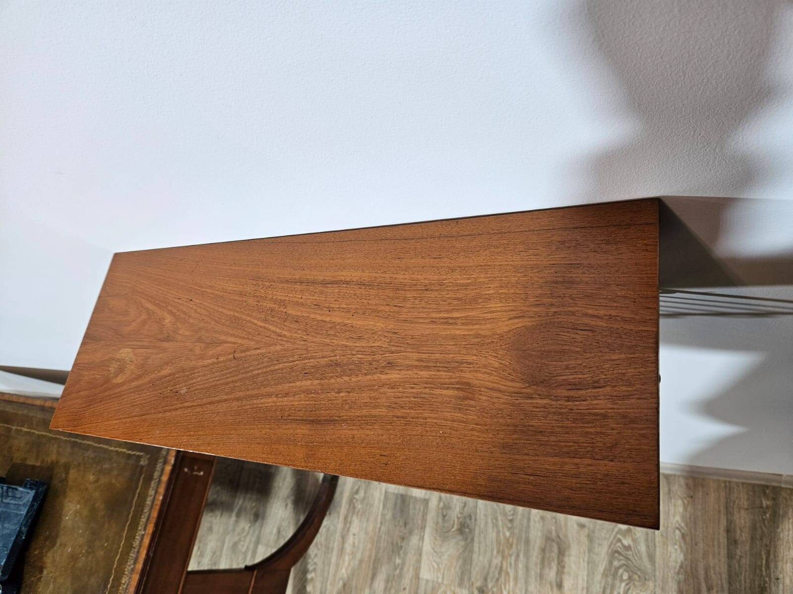 Console table, TEAK shelf, 1960s.