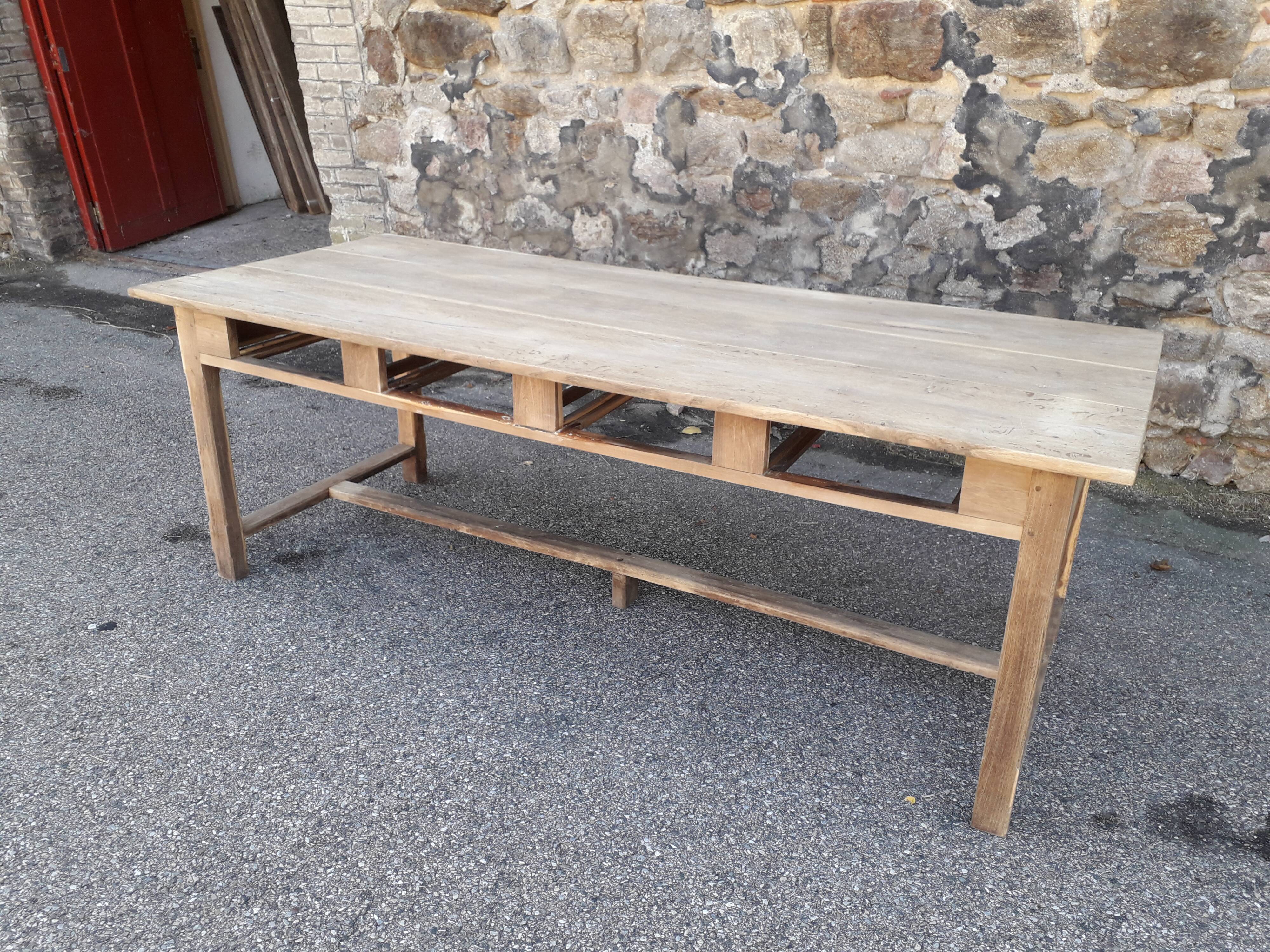 214 cm drawer farm table