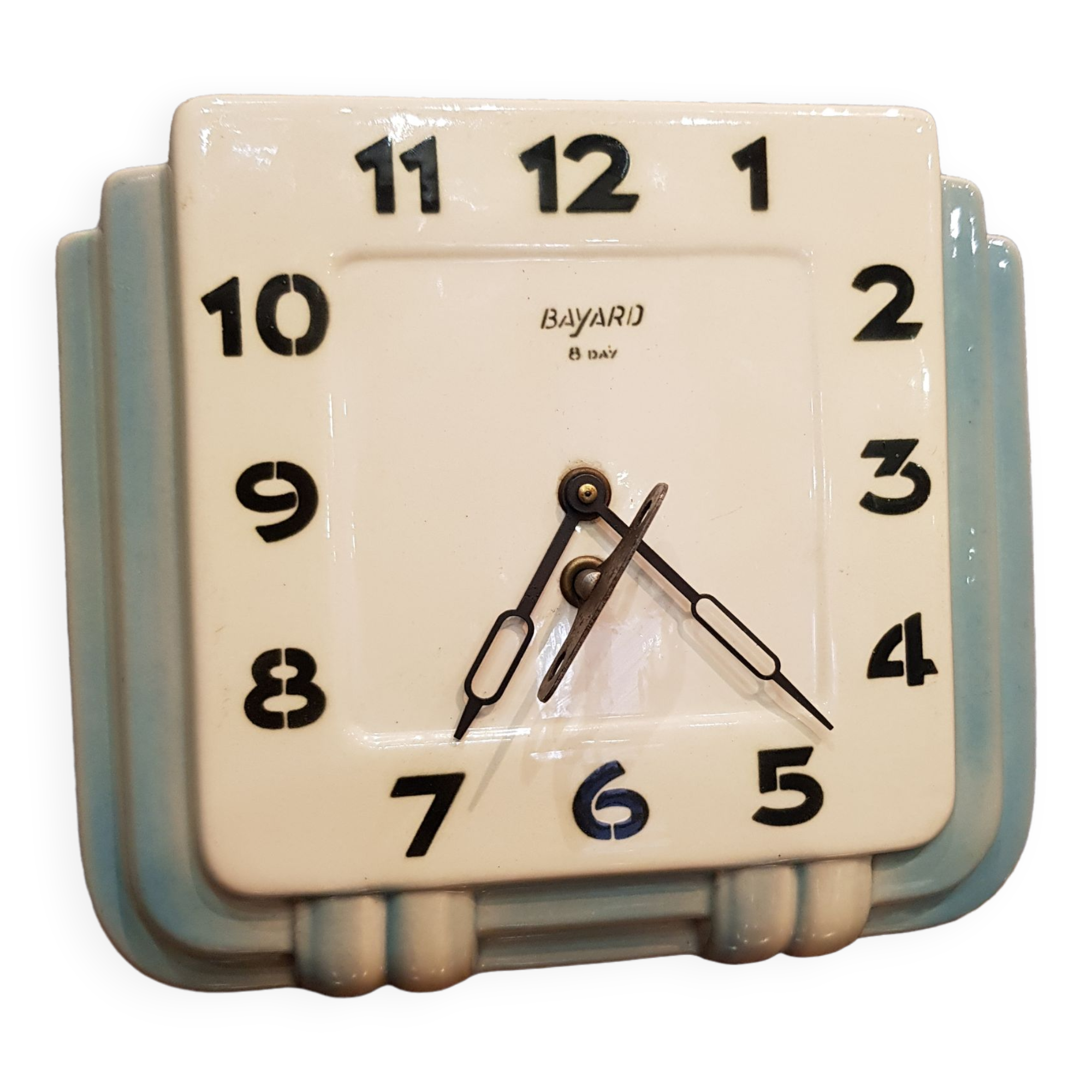 Ceramic wall clock Bayard