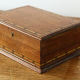 Inlaid cigar box