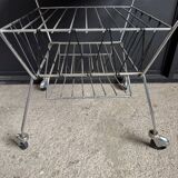 1950s rolling magazine rack