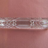 Set of 12 knife holders in cut crystal