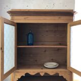 Buffet two bodies in raw pine