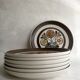 Lot de 7 assiettes plates Langley "Mayflower" – Fabriquées en Angleterre