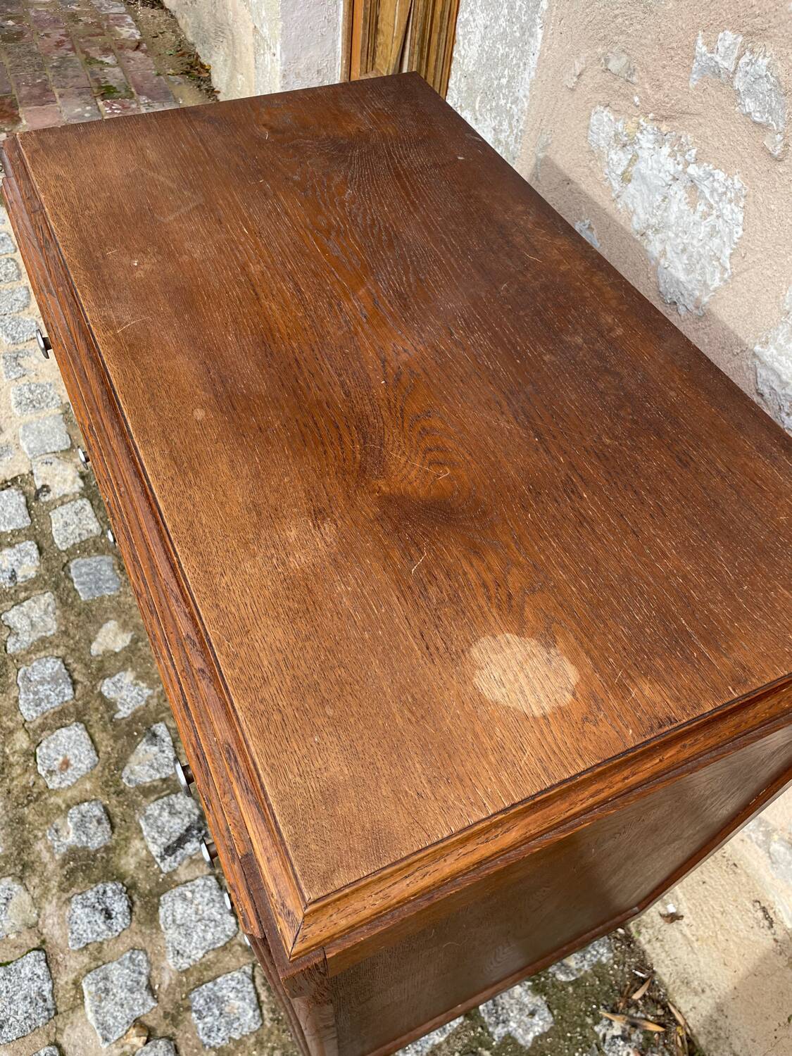 Commode en bois vintage