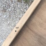 Parisian buffet feet compass raw wood