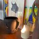 Lampe italienne vintage space age