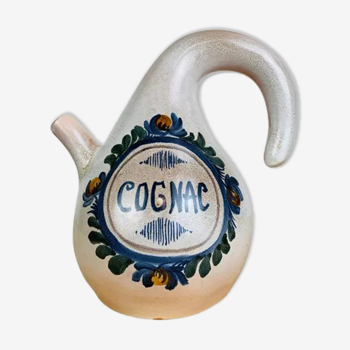 Cognac pitcher by Jean de Lespinasse ceramic 50s