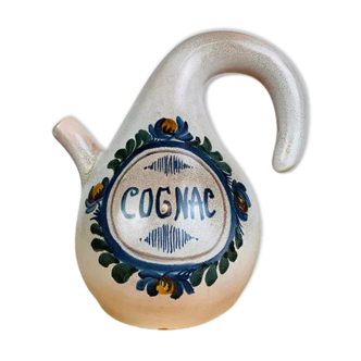 Cognac pitcher by Jean de Lespinasse ceramic 50s