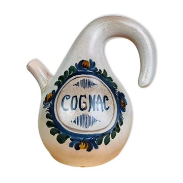 Pichet à cognac de Jean de Lespinasse céramique années 50