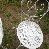 Wrought iron garden set
