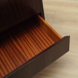 Mahogany chest of drawers, Danish design, 1970s, manufacturer: Omann Jun