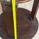 Art Deco oak pedestal table