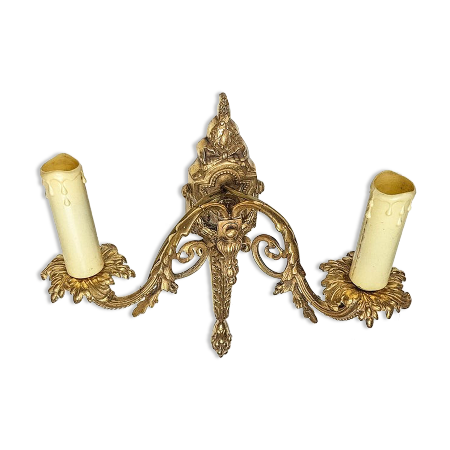 Empire style bronze wall lamp