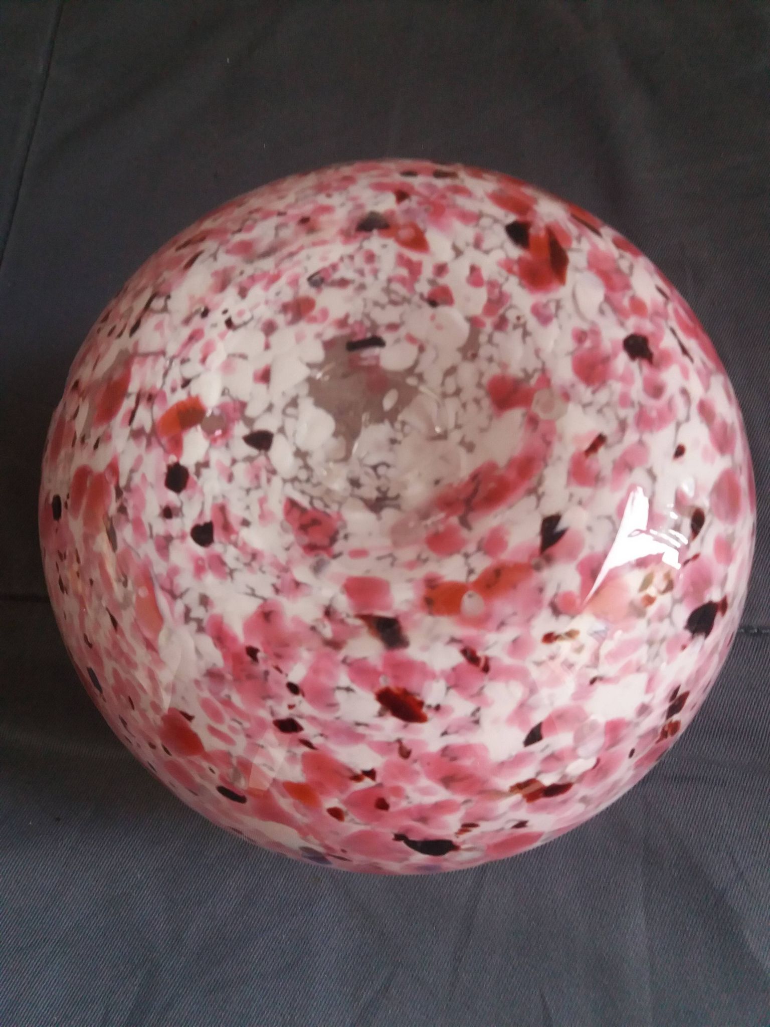 Vase en verrerie de clichy