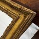 Superb antique mirror with a gilded frame – Maison Lebrun Paris (since 1847)