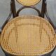Lot de 4 chaises hautes vintage en bois courbé « Long John » de Thonet