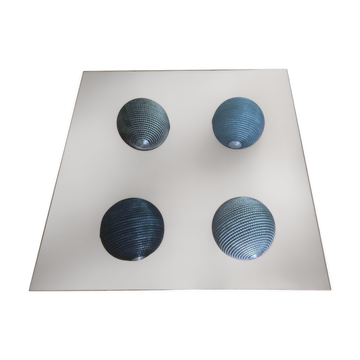 Table basse d'artiste - Fabrice Risser / Edition ultra-limitée (c. 2004)