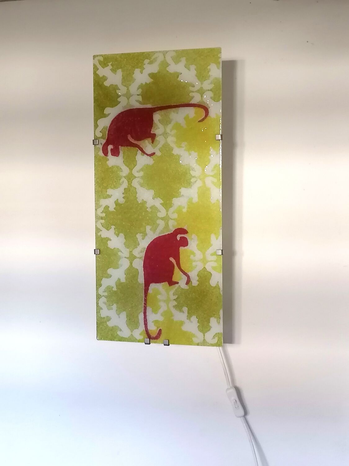 Wall lamp gyllen monkeys jungle spirit