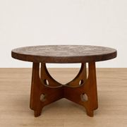 Table basse en cuir Angel Pazmino