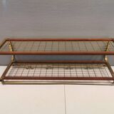Vintage hat rack, wall-mounted clothes rack, produced in Sweden in the 1960s by Isakssons Habo