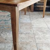 Danish Farmhouse Table with Patina