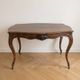 Louis XV coffee table in carved solid wood.