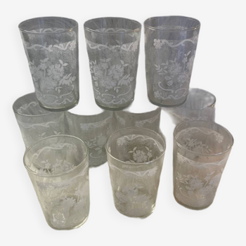 Vintage water glasses