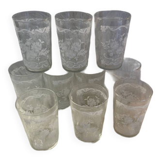 Vintage water glasses