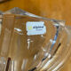 Vintage art deco alpina moulded crystal cup