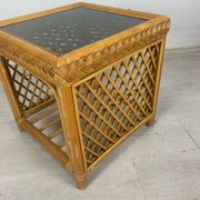 Rattan coffee table