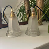 Pair of vintage walkable lamps