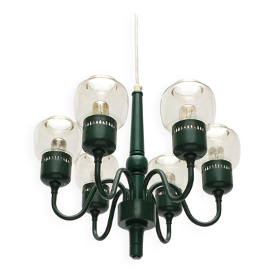 Lustre suédois milieu du siècle T526 par Hans-Agne Jakobsson pour Hans-Agne Jakobsson AB Markaryd