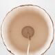 Ceramic Trompe L'Oeil Wicker Table Lamp with New Woven Cream Cord Lampshade