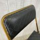 Paire de chaises pliantes vintage