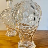 Pair of grape bunch decanters
