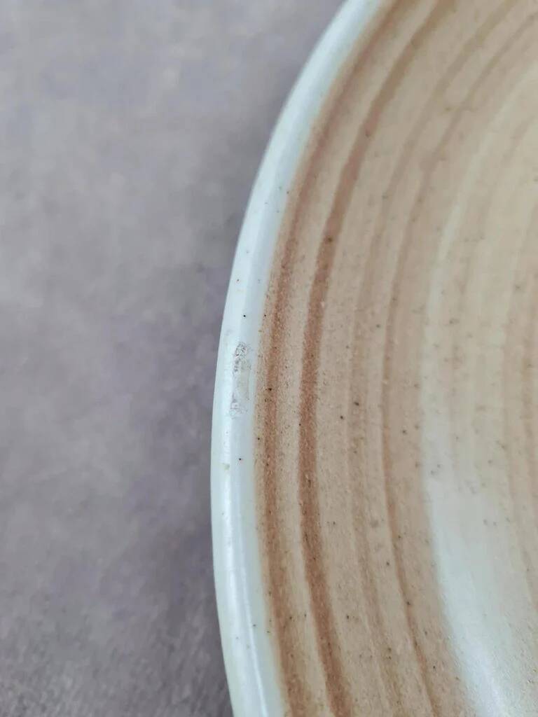 Set of 5 vintage Granville plates, fish design.