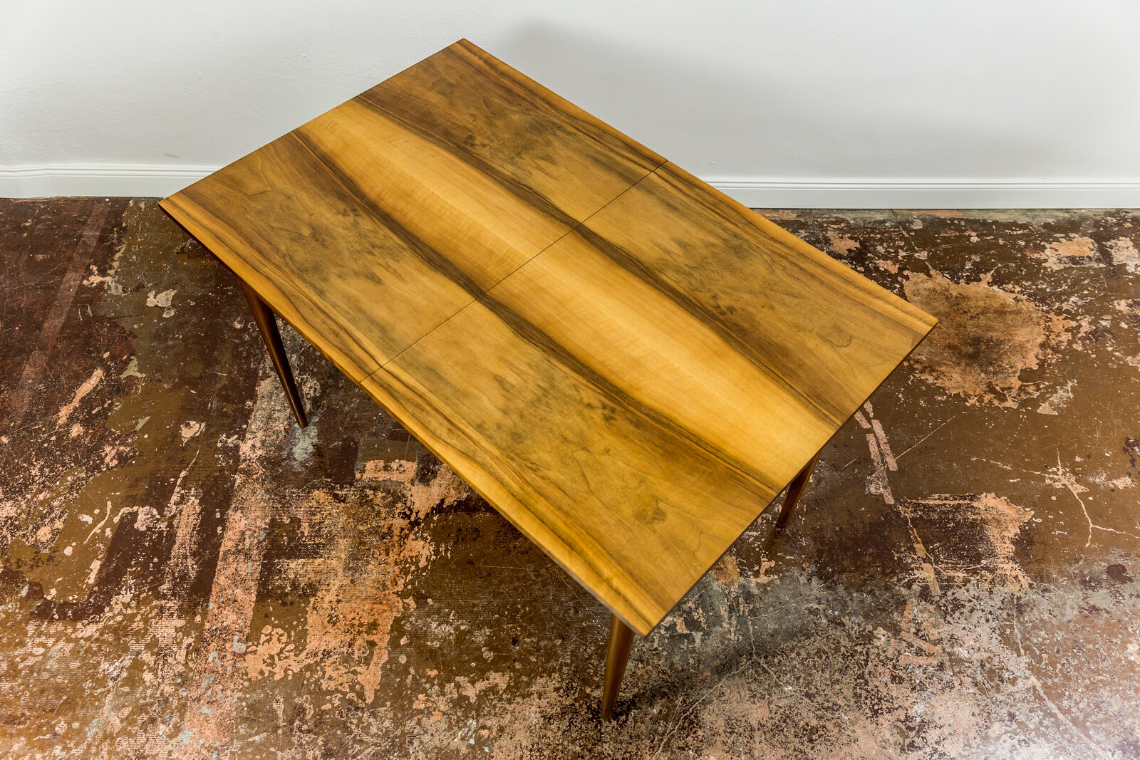 Restored Walnut Mid Century Dining Table 1960's