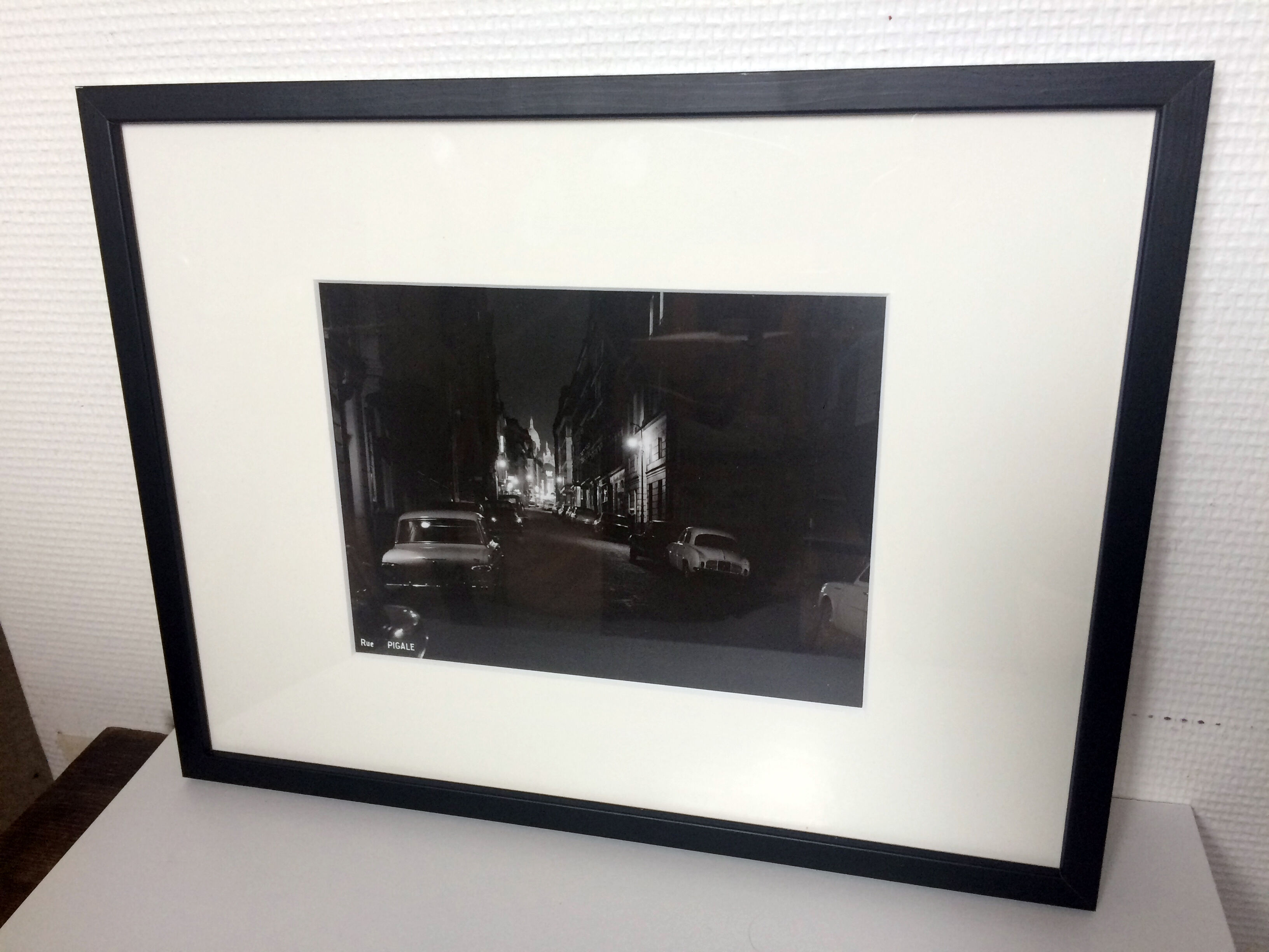 Vintage photograph of Boulevard Bonne Nouvelle Paris 1965