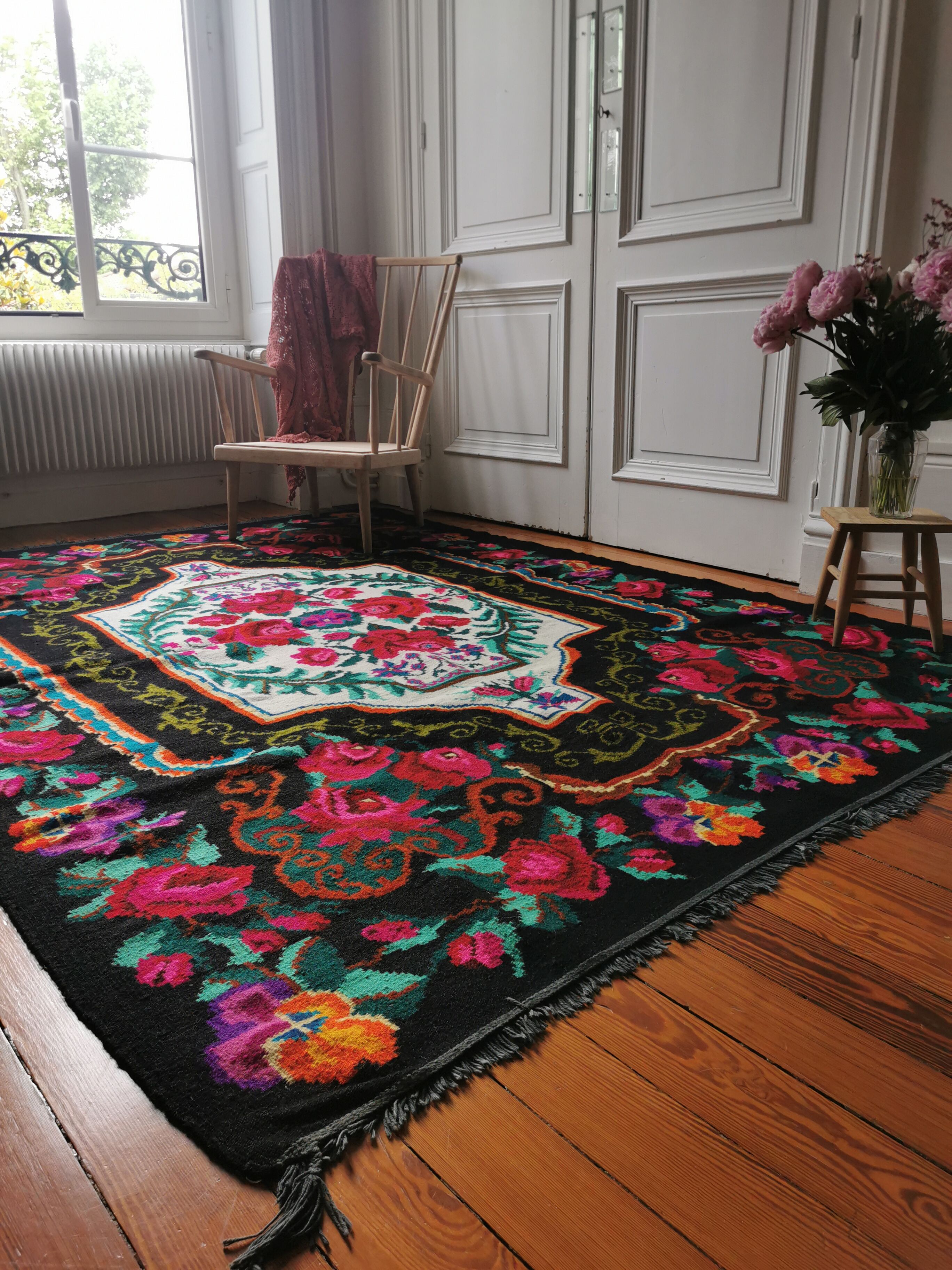 Moldovan kilim carpet