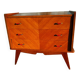Commode vintage pieds compas.